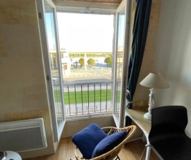 Appartement quai Chartrons vue Garonne