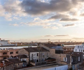 Bel appartement avec terrasses et vue