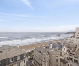 Charming 3 3br with breathtaking seaview in Biarritz center - Welkeys