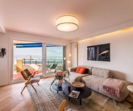 SWELL - Apartment first line sea view terrace with ocean view parking