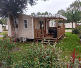 Bungalow de 2 chambres a Saint Julien en Born avec piscine partagee jardin amenage et WiFi a 4 km de la plage