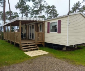 Bungalow de 3 chambres a Saint Julien en Born avec piscine partagee jardin amenage et WiFi a 5 km de la plage