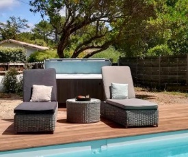 Villa avec piscine et jacuzzi au Cap Ferret