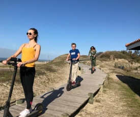 Au cœur de la station et de la plage